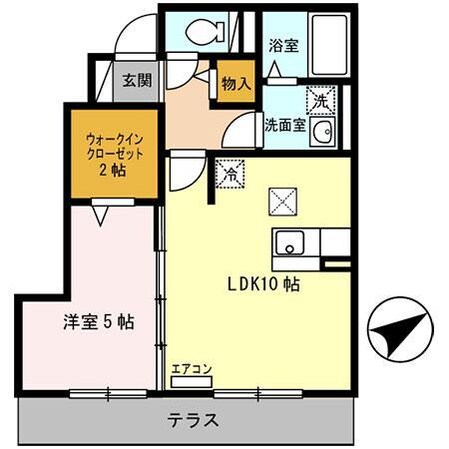 エスポワール北原の物件間取画像